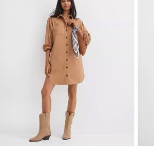 LOFT shirt dress NWT